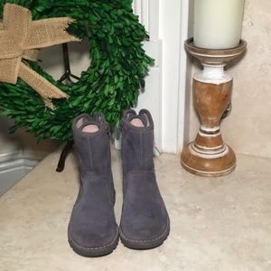 UGG Purple & Pink Corene Zip Up Boots